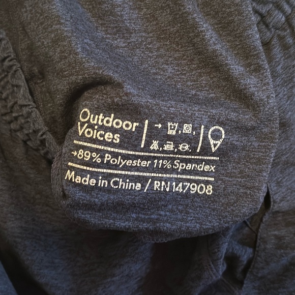 Outdoor Voices Cloudknit Pants Men’s Small Blue S - Picture 5 of 8